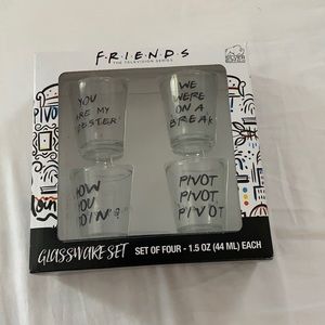 Friends shot glasses